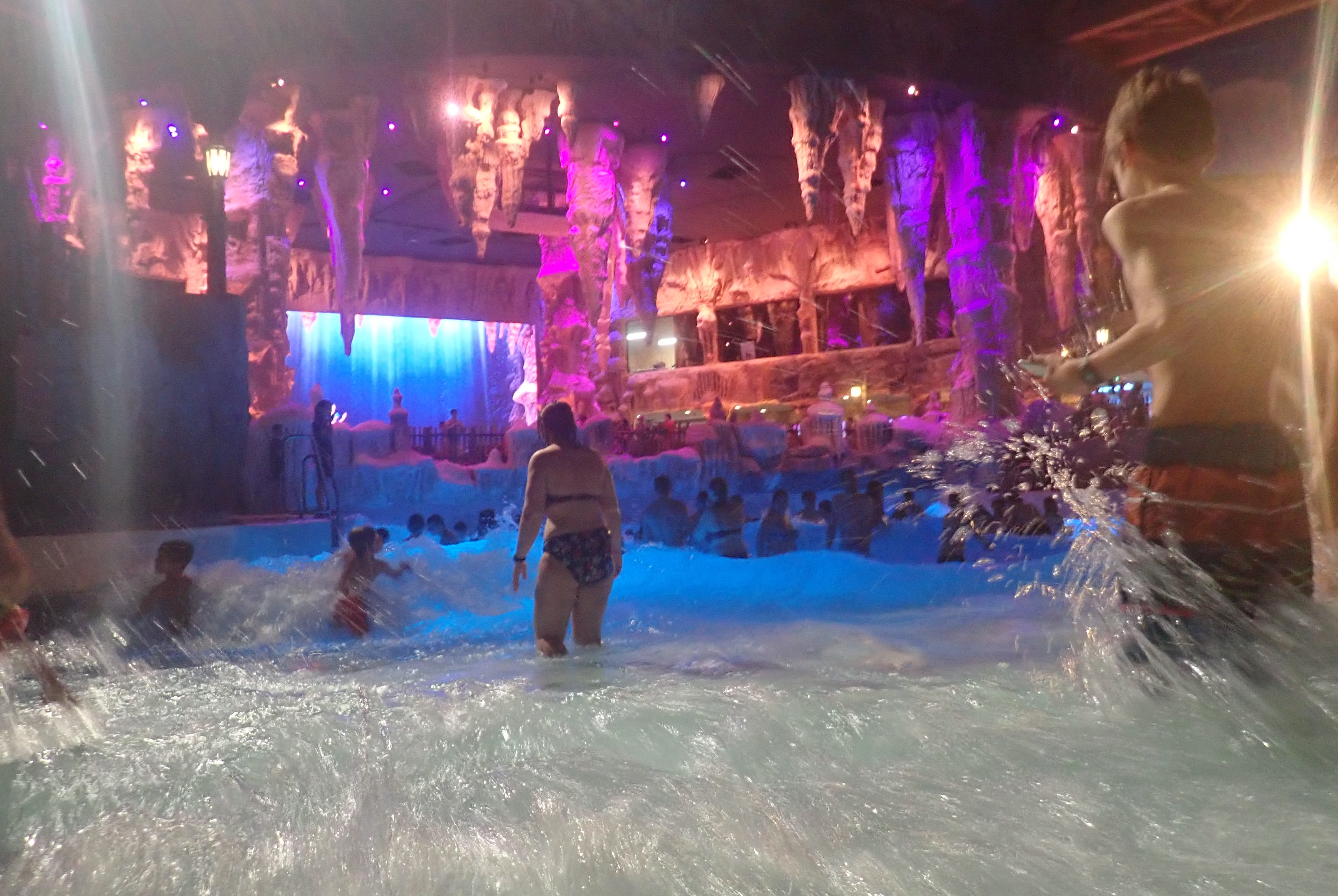Le bassin à vagues de Rulantica, le parc aquatique d'Europa-Park